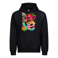 Black love summer teacher Urban Hoodie - texasbilliewilder
