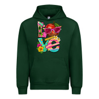 Forest Green love summer teacher Urban Hoodie - texasbilliewilder