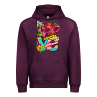 Mauve Wine love summer teacher Urban Hoodie - texasbilliewilder