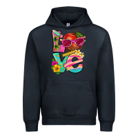 Navy love summer teacher Urban Hoodie - texasbilliewilder