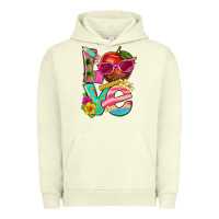 Pigment Pistachio love summer teacher Urban Hoodie - texasbilliewilder