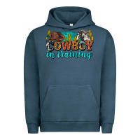 Pigment Midnight Navy cowboy in training Urban Hoodie - Zillion Design Studio