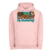Pigment Salmon cowboy in training Urban Hoodie - Zillion Design Studio