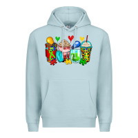 Blue Mist autism coffee cups Premium Hoodie - Zillion Design Studio