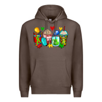 Coffee autism coffee cups Premium Hoodie - Zillion Design Studio