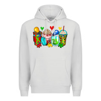 Dove Grey autism coffee cups Premium Hoodie - Zillion Design Studio