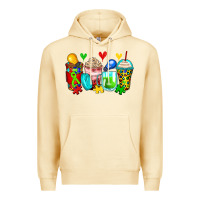 Pina Colada autism coffee cups Premium Hoodie - Zillion Design Studio