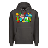 Smoke autism coffee cups Premium Hoodie - Zillion Design Studio