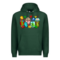 Sports Green autism coffee cups Premium Hoodie - Zillion Design Studio