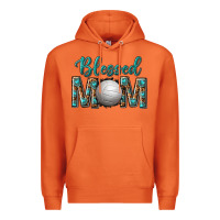 Carrot western blessed mom with volleyball Premium Hoodie - texasbilliewilder