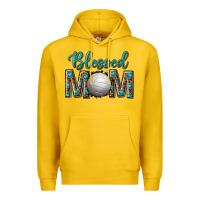 Lemon western blessed mom with volleyball Premium Hoodie - texasbilliewilder