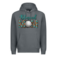 Rock western blessed mom with volleyball Premium Hoodie - texasbilliewilder