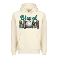 Sandshell western blessed mom with volleyball Premium Hoodie - texasbilliewilder