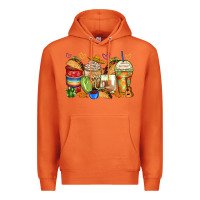 Carrot tacos coffee cups Premium Hoodie - Zillion Design Studio