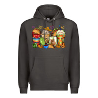 Smoke tacos coffee cups Premium Hoodie - Zillion Design Studio