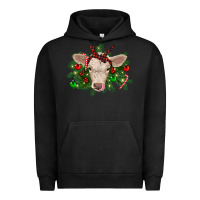 Christmas Charolais Calf Urban Hoodie | Teevron