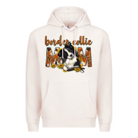 Pale Pink western border collie mom Premium Hoodie - texasbilliewilder