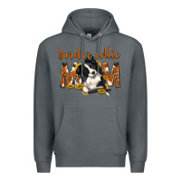 Rock western border collie mom Premium Hoodie - texasbilliewilder