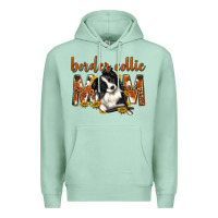 Seafoam western border collie mom Premium Hoodie - texasbilliewilder