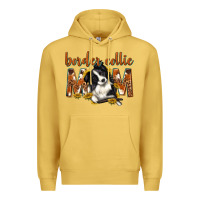 Antique Gold western border collie mom Premium Hoodie - texasbilliewilder