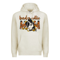 Oatmeal Heather western border collie mom Premium Hoodie - texasbilliewilder