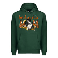 Sports Green western border collie mom Premium Hoodie - texasbilliewilder