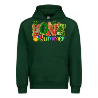 Forest Green love summer with watermelon tbw Urban Hoodie - texasbilliewilder