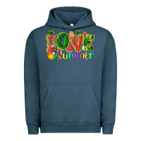 Pigment Midnight Navy love summer with watermelon tbw Urban Hoodie - texasbilliewilder