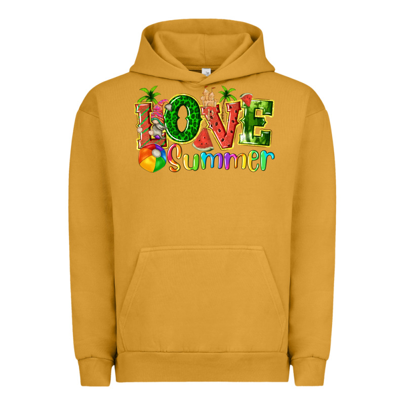 Love Summer With Watermelon Tbw Urban Hoodie by texasbilliewilder | Teevron