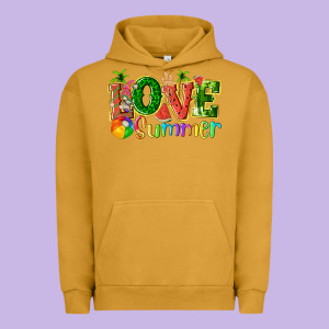 Love Summer With Watermelon Tbw Urban Hoodie Designed By Texasbilliewilder
