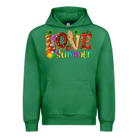 Emerald love summer with strawberry Urban Hoodie - texasbilliewilder