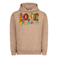 Pigment Burro love summer with strawberry Urban Hoodie - texasbilliewilder