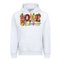 White love summer with strawberry Urban Hoodie - texasbilliewilder