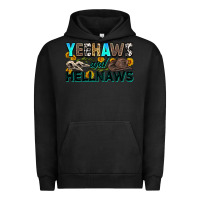 Pigment Black yeehaws and hellnaws Urban Hoodie - Zillion Design Studio