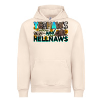 Sandshell yeehaws and hellnaws Urban Hoodie - Zillion Design Studio