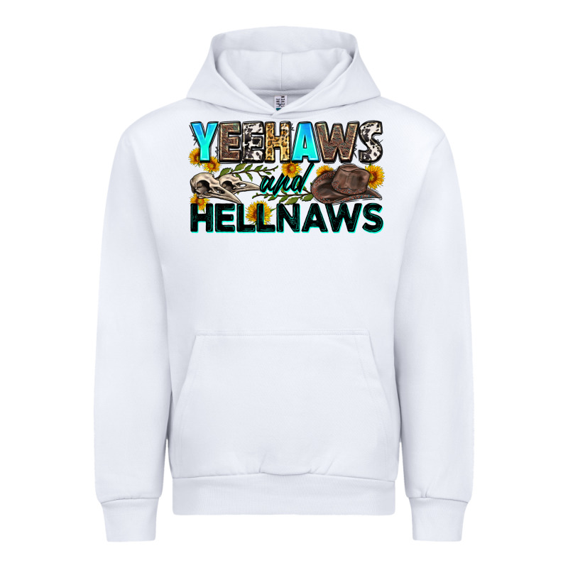 Yeehaws And Hellnaws Urban Hoodie by Zillion Design Studio | Teevron