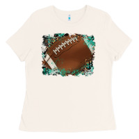 Bone sports football background Ladies Tee - Artiststas