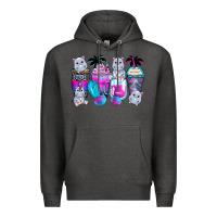 Hippopotamus Coffee Cups Premium Hoodie | Teevron