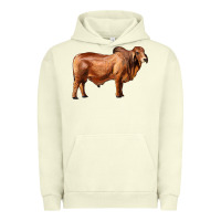 Pigment Pistachio brahman bull Urban Hoodie - RanaPortraitStore