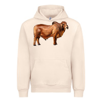 Sandshell brahman bull Urban Hoodie - RanaPortraitStore