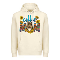 Sandshell western collie mom Premium Hoodie - texasbilliewilder