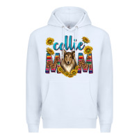 White western collie mom Premium Hoodie - texasbilliewilder