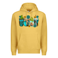 Antique Gold gemstone coffee cups Premium Hoodie - Zillion Design Studio