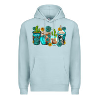 Blue Mist gemstone coffee cups Premium Hoodie - Zillion Design Studio