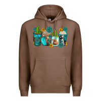 Chestnut gemstone coffee cups Premium Hoodie - Zillion Design Studio