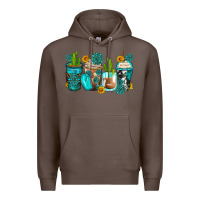 Coffee gemstone coffee cups Premium Hoodie - Zillion Design Studio