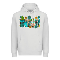 Dove Grey gemstone coffee cups Premium Hoodie - Zillion Design Studio