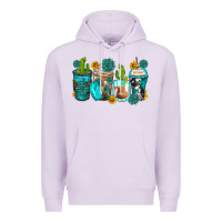 Lilac gemstone coffee cups Premium Hoodie - Zillion Design Studio