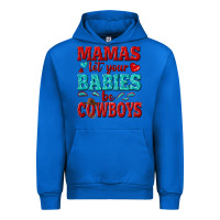 Cobalt mamas let your babies be cowboys Urban Hoodie - texasbilliewilder
