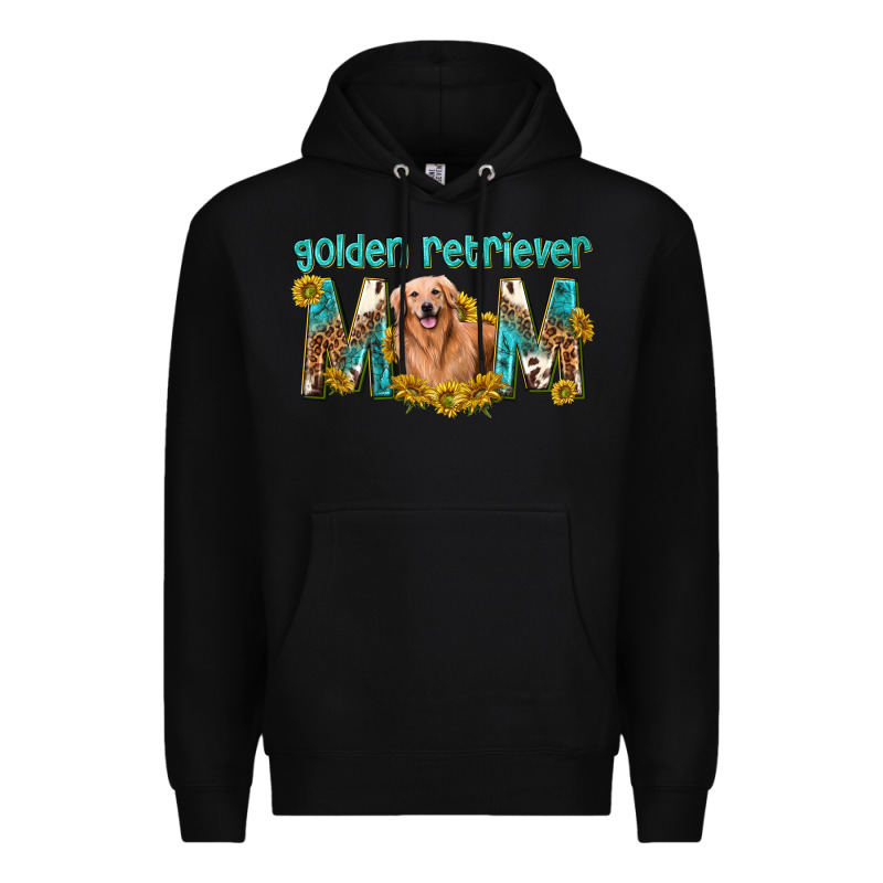 Western Golden Retriever Mom Premium Hoodie by texasbilliewilder | Teevron
